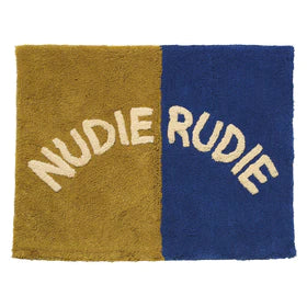 Tula Nudie Rudie Bath Mat- Cobalt