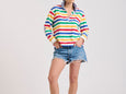 Rugby Sweat- Multi Stripe