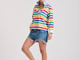 Rugby Sweat- Multi Stripe