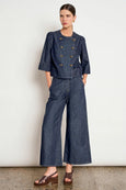 Plunge Jacket- Dark Denim