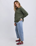 Delilah Knit- Khaki