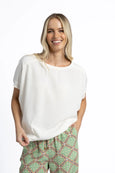 Lush Top- Cream