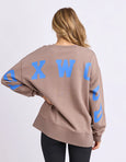 Interval Crew- Brown with Blue