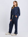 Gab Trackpant- Navy