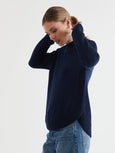 Sophie Cotton Mock Turtle Neck