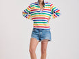 Rugby Sweat- Multi Stripe