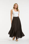 Georgia Maxi Skirt- Chocolate