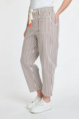Carter Barrel Jean- Chocolate Stripe