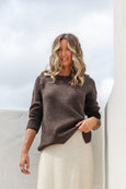 Canyon Knit- Chocolate