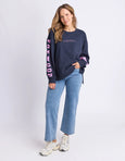 Origin Crew- Navy/Pink