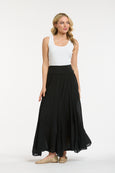 Georgia Maxi Skirt- Black