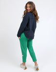 Madeleine Stamer Crew- Navy/Green