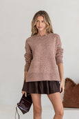 Canyon Knit- Nutmeg