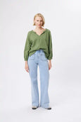Kimberley Top- Moss Green