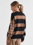 Annabel Lambswool Stripe Crew