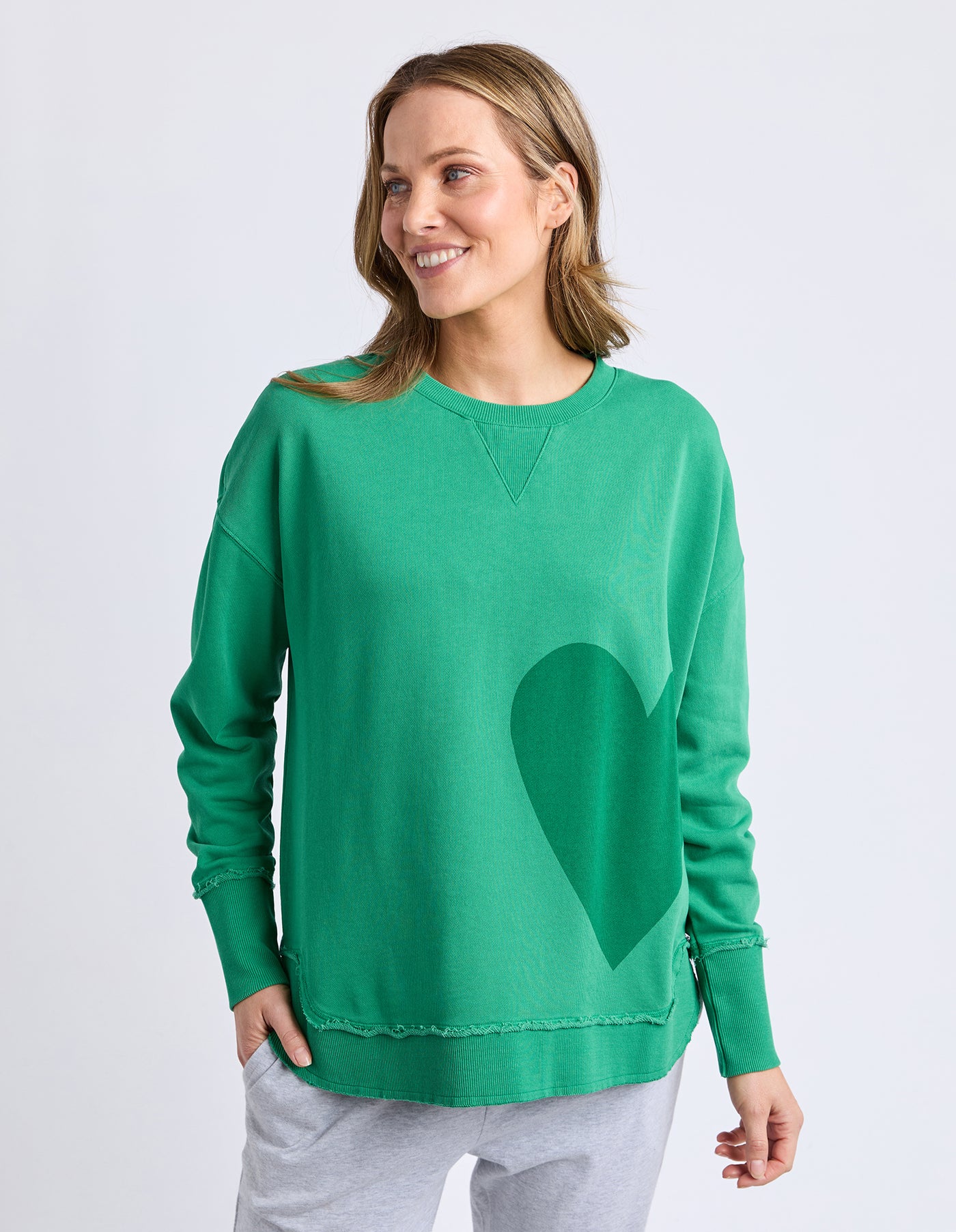 One Heart Crew- Pine Green