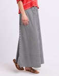 The Willow Skirt- Black/White Stripe