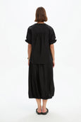 Ruffle Sleeve Detail Top