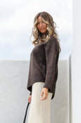 Canyon Knit- Chocolate