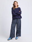 Sunny Long Sleeve Knit- Navy