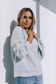 Billie Knit- Blue Stripe