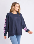 Origin Crew- Navy/Pink