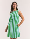 Palermo Dress- Green/Blue