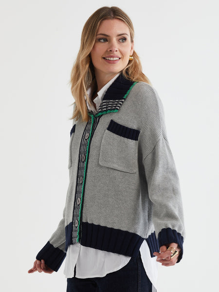 Charlotte Cotton Knit Jacket