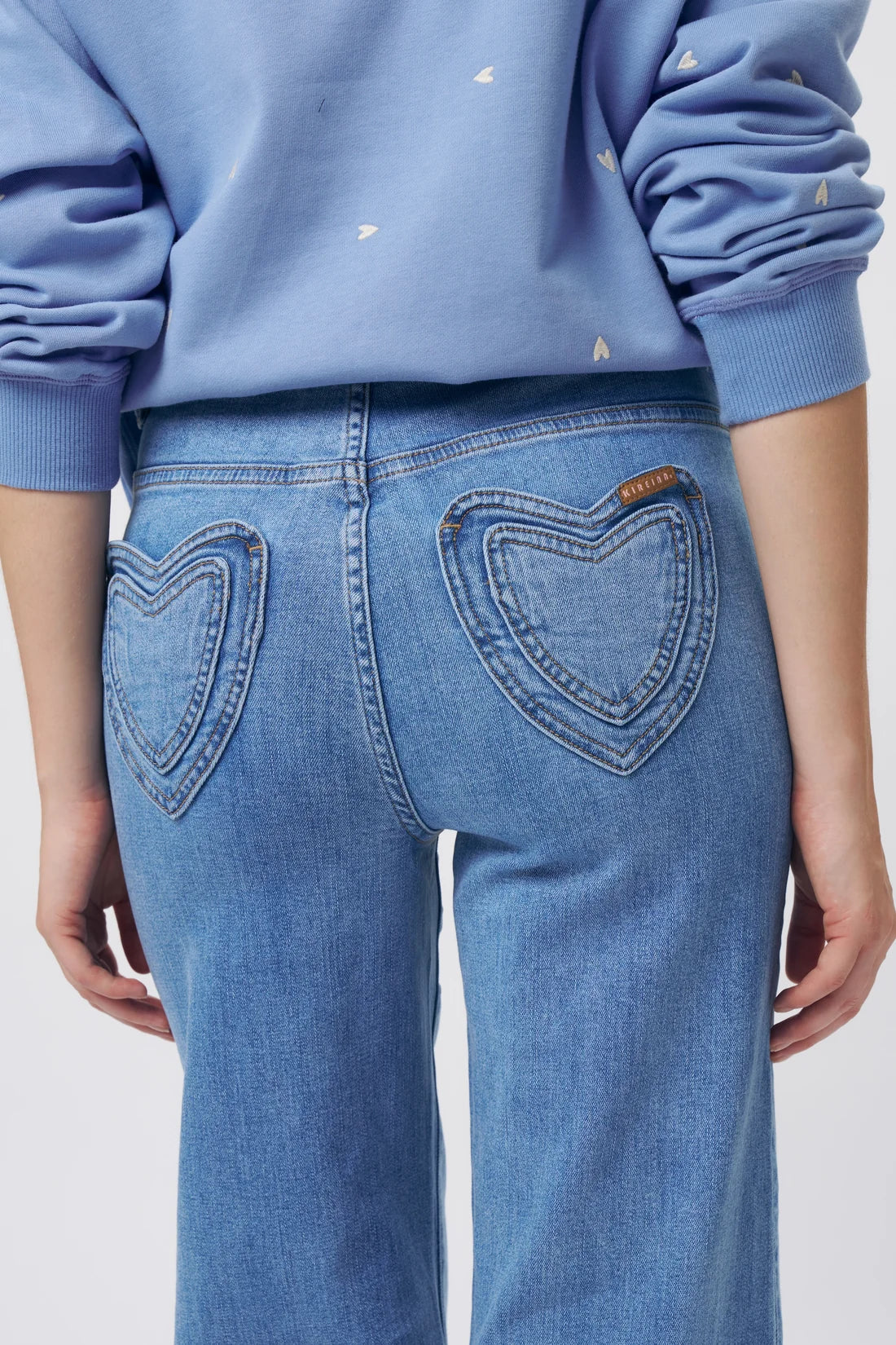 Freya Jean Heart- 70’s Blue