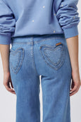 Freya Jean Heart- 70’s Blue