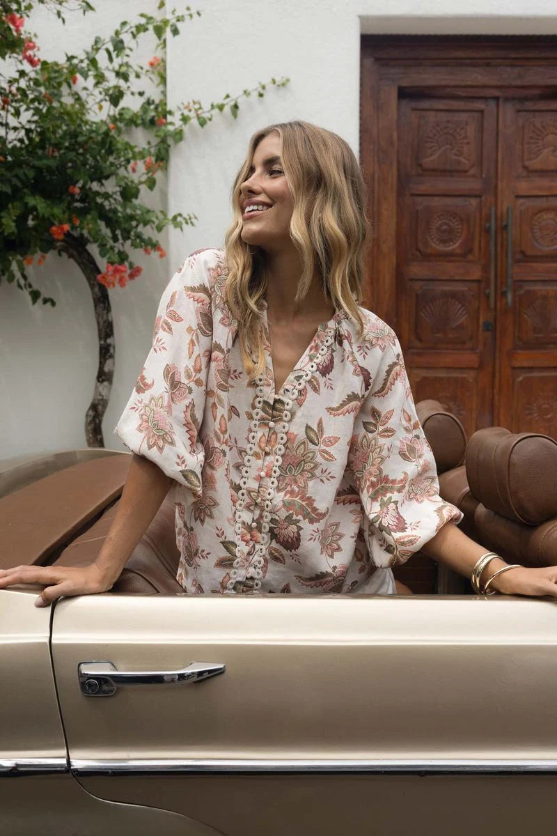 Bohemian Rose Blouse