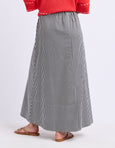 The Willow Skirt- Black/White Stripe
