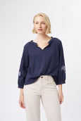 Kimberley Top- Shadow Blue
