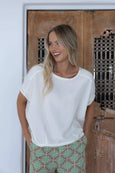 Lush Top- Cream