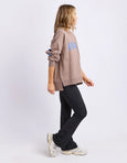 Interval Crew- Brown with Blue