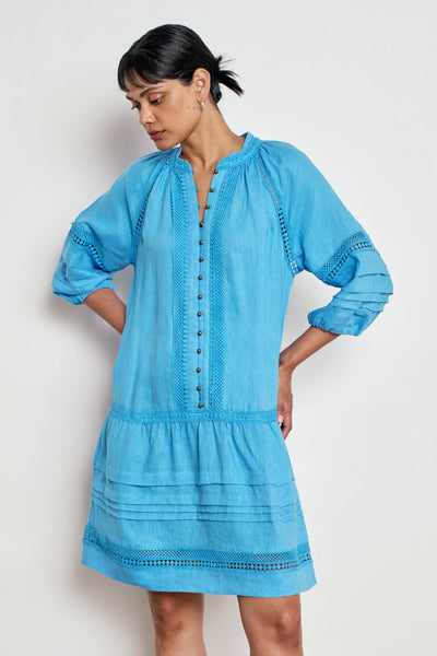 Jostle Dress- Lagoon