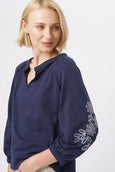 Kimberley Top- Shadow Blue