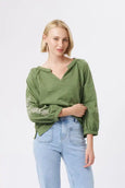 Kimberley Top- Moss Green