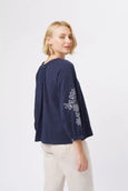 Kimberley Top- Shadow Blue