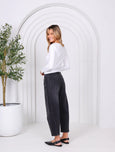 Toni Barrel Jeans- Black