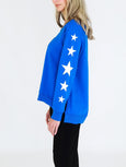 Bonnie 10 Star Sweater- Blue