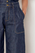 Ledger Jean- Dark Denim
