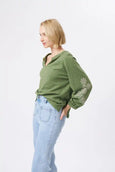 Kimberley Top- Moss Green