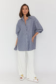 Marco Shirt- Blue Stripe