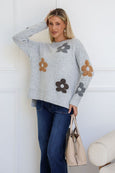 Daisy Knit- Grey