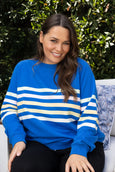 Forever Sweater- Cobalt Blue