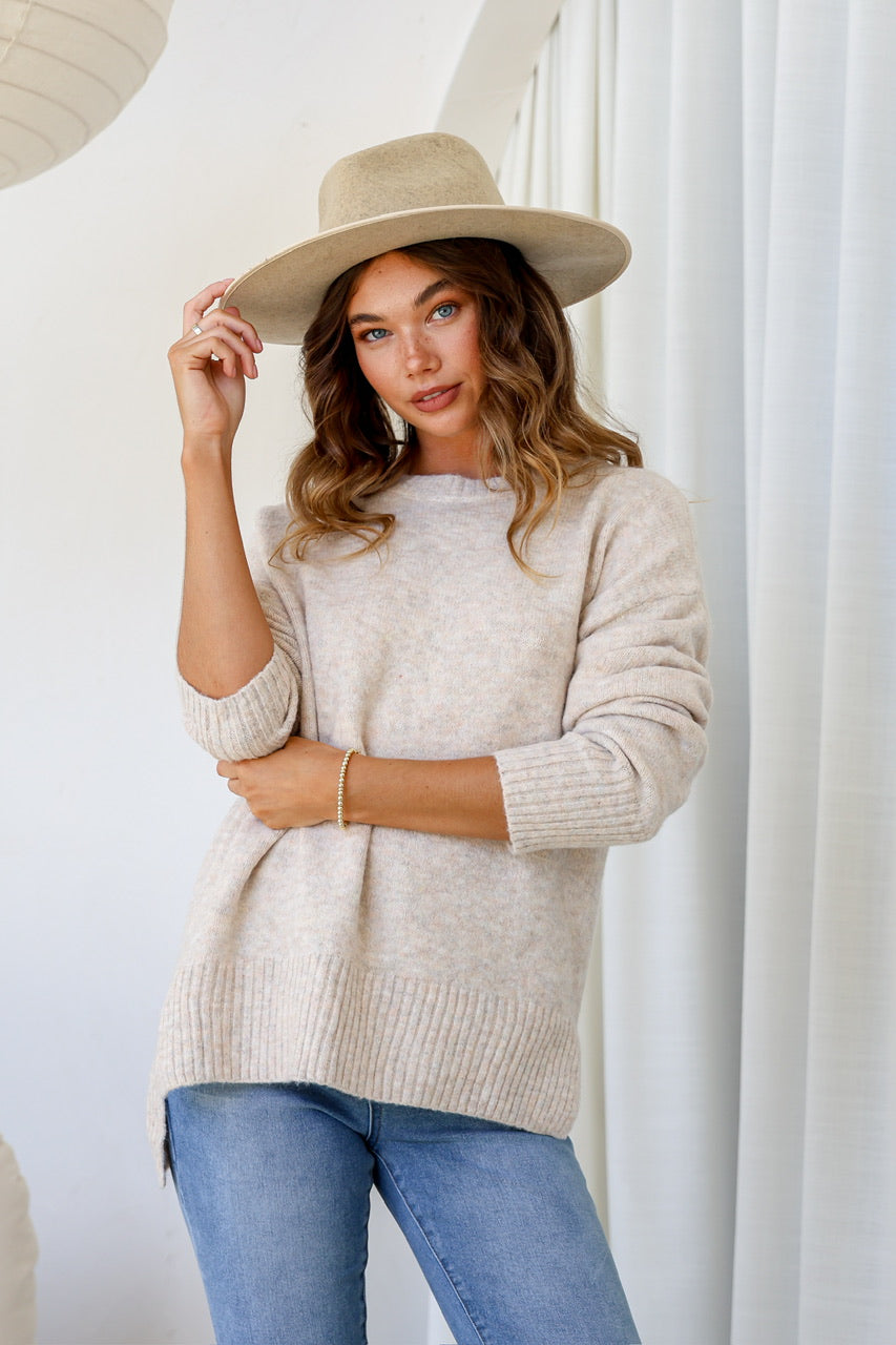 Canyon Knit- Latte