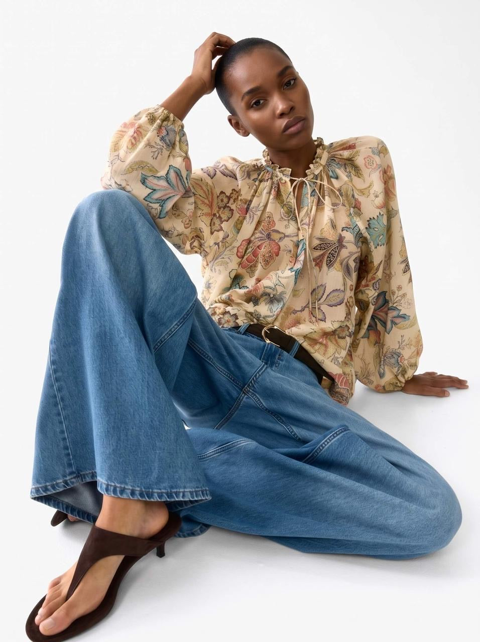 Covent Garden Print Blouse
