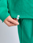 Gab LS Sweat- Turquoise
