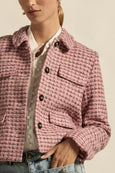 Adjoin Jacket- Rose Boucle